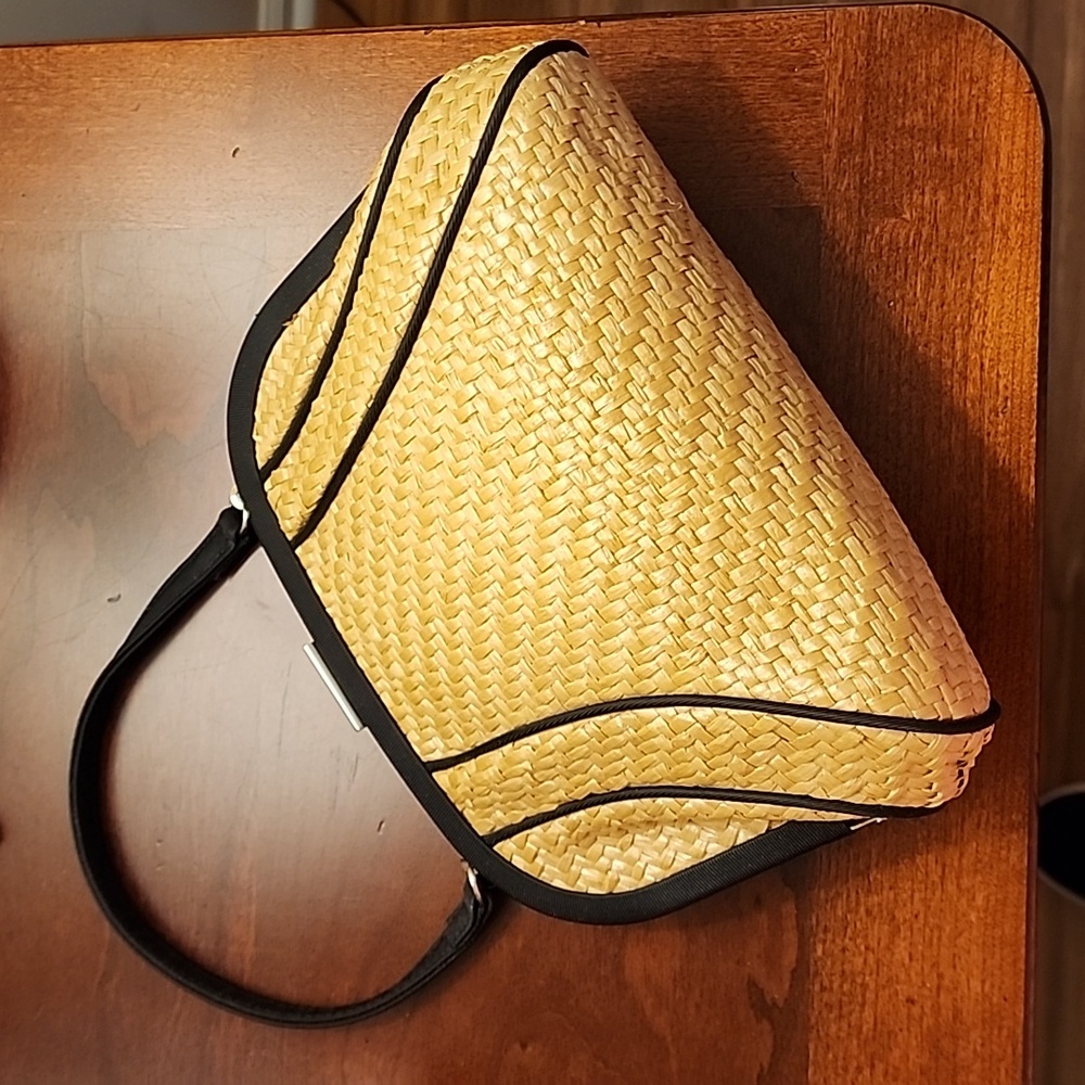LOFT Straw Mini handbag NWOT